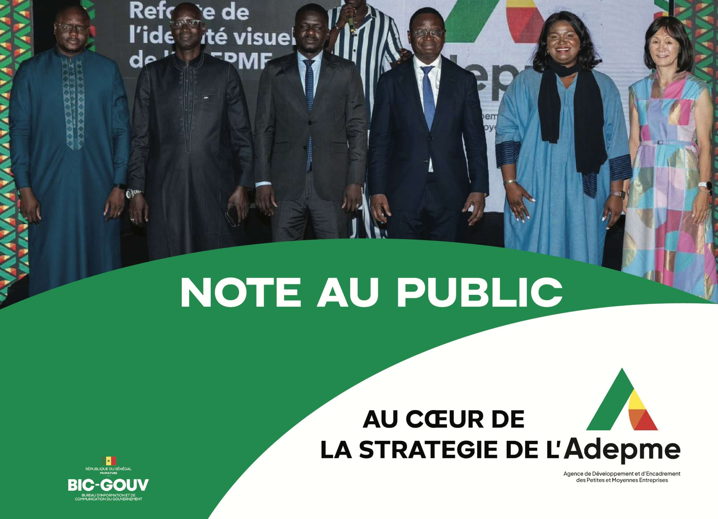 Note au Public Plan stratégique ADEPME