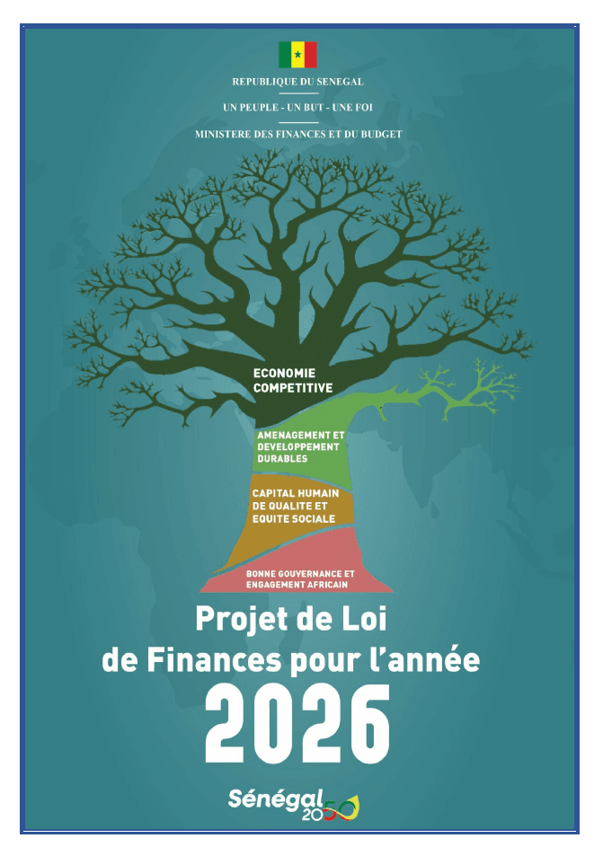 Projet de loi de finances PLF 2026 