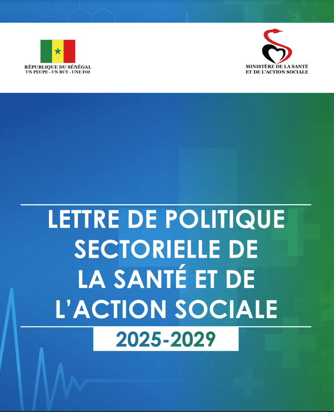 Lettre de Politique Sectorielle du MSAS 2025-2029